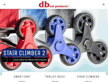Tablet Screenshot of dbest-products.com